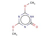 <span class='lighter'>4,6-DIMETHOXY-1,2-DIHYDRO-1,3,5-TRIAZIN-2-ONE</span>