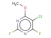 <span class='lighter'>5-CHLORO-2,6-DIFLUORO-4-METHOXYPYRIMIDINE</span>