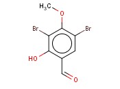3,5-二<span class='lighter'>溴</span>-2-羟基-4-<span class='lighter'>甲</span><span class='lighter'>氧基</span>苯甲醛
