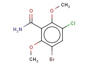 3-<span class='lighter'>溴</span>-5-氯-2,6-二<span class='lighter'>甲</span><span class='lighter'>氧基</span>苯甲酰胺