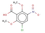 3-氯-2,6-二<span class='lighter'>甲</span><span class='lighter'>氧基</span>-5-<span class='lighter'>硝基苯甲酸</span>