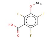 3-甲氧基-2,4,6-三<span class='lighter'>氟</span>苯<span class='lighter'>甲酸</span>