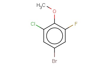 <span class='lighter'>4-BROMO-2-CHLORO-6-FLUOROANISOLE</span>