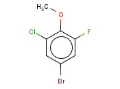 4-<span class='lighter'>BROMO</span>-2-CHLORO-6-FLUOROANISOLE