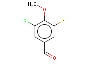 3-<span class='lighter'>氯</span>-5-<span class='lighter'>氟</span>-4-<span class='lighter'>甲</span>氧<span class='lighter'>苯</span>甲醛