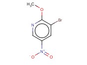 3-<span class='lighter'>BROMO-2-METHOXY</span>-5-NITROPYRIDINE
