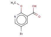 5-<span class='lighter'>溴</span>-2-甲氧基<span class='lighter'>烟酸</span>