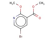5-溴-2-<span class='lighter'>甲</span>氧基<span class='lighter'>烟酸</span><span class='lighter'>甲</span><span class='lighter'>酯</span>