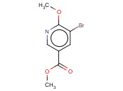 5-<span class='lighter'>溴</span>-6-甲氧基<span class='lighter'>烟酸</span>甲酯