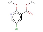 METHYL <span class='lighter'>5-CHLORO-2-METHOXY-3-PYRIDINECARBOXYLATE</span>
