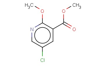 METHYL <span class='lighter'>5-CHLORO-2-METHOXY-3-PYRIDINECARBOXYLATE</span>