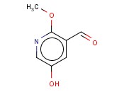 5-HYDROXY-2-METHOXY-3-<span class='lighter'>PYRIDINECARBOXALDEHYDE</span>