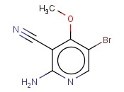 2-氨基-5-溴-3-<span class='lighter'>氰</span><span class='lighter'>基</span>-4-甲氧基吡啶