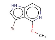 3-溴-4-甲氧基-5-<span class='lighter'>氮</span><span class='lighter'>杂</span><span class='lighter'>吲哚</span>