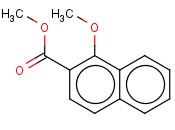 1-<span class='lighter'>甲</span>氧基-2-萘<span class='lighter'>酸</span><span class='lighter'>甲</span><span class='lighter'>酯</span>