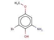 2-<span class='lighter'>氨基</span>-6-<span class='lighter'>溴</span>-4-<span class='lighter'>甲</span><span class='lighter'>氧基</span><span class='lighter'>苯酚</span>
