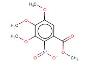 2-硝基-3,4,5-三<span class='lighter'>甲</span>氧基<span class='lighter'>苯甲酸</span><span class='lighter'>甲</span><span class='lighter'>酯</span>