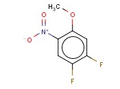 2-硝基-4，5-二<span class='lighter'>氟</span><span class='lighter'>苯甲醚</span>