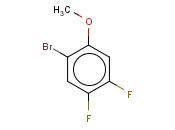 2-<span class='lighter'>溴</span>-4,5-二<span class='lighter'>氟</span><span class='lighter'>苯甲醚</span>
