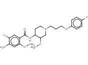 4-AMINO-5-CHLORO-N-(1-[3-(4-FLUORO-PHENOXY)-PROPYL]-3-METHOXY-PIPERIDIN-4-YL)-2-METHOXY-BENZAMIDE