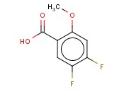 <span class='lighter'>4,5-Difluoro</span>-2-methoxybenzoic acid