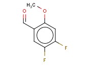 4,5-二<span class='lighter'>氟</span>-2-<span class='lighter'>甲</span>氧基<span class='lighter'>苯</span>甲醛