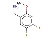 4,5-二氟-2-<span class='lighter'>甲</span><span class='lighter'>氧基</span><span class='lighter'>苄</span>胺