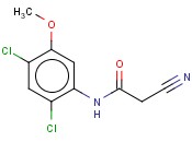 2-氰基-N-(2,4-二<span class='lighter'>氯</span>-5-甲<span class='lighter'>氧</span>苯基)<span class='lighter'>乙酰</span>胺