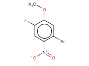 1-<span class='lighter'>BROMO-4-FLUORO-5-METHOXY-2-NITROBENZENE</span>