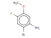 2-溴-4-<span class='lighter'>氟</span>-5？？-甲氧基<span class='lighter'>苯胺</span>