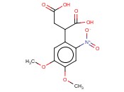2-(4,5-DIMETHOXY-2-NITRO-PHENYL)-<span class='lighter'>SUCCINIC</span> ACID