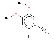 2-<span class='lighter'>溴</span>-4,5-二<span class='lighter'>甲</span>氧基<span class='lighter'>苯</span><span class='lighter'>甲</span><span class='lighter'>腈</span>