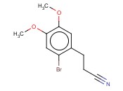 2-<span class='lighter'>溴</span>-4,5-二<span class='lighter'>甲</span>氧基<span class='lighter'>苯</span>丙<span class='lighter'>腈</span>