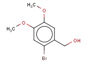 2-<span class='lighter'>溴</span>-4,5-二甲氧基<span class='lighter'>苄</span>醇