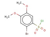 2-<span class='lighter'>溴</span>-4,5-二甲氧基<span class='lighter'>苯</span><span class='lighter'>磺</span><span class='lighter'>酰</span><span class='lighter'>氯</span>