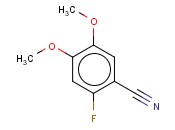 2-氟-4,5-二甲氧基苯腈