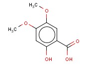 2-<span class='lighter'>羟基</span>-4,5-二<span class='lighter'>甲</span>氧基<span class='lighter'>苯甲酸</span>