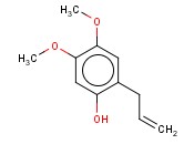4,5-二<span class='lighter'>甲</span><span class='lighter'>氧基</span>-2-(2-丙烯基)<span class='lighter'>苯酚</span>