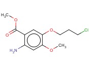 2-氨基-5-(3-氯<span class='lighter'>丙</span>氧基)-4-<span class='lighter'>甲</span>氧基苯<span class='lighter'>甲酸</span><span class='lighter'>甲</span><span class='lighter'>酯</span>
