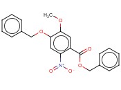 4-(苄氧基)-5-甲氧基-2-硝基苯甲酸苄酯