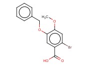 2-BROMO-4-METHOXY-5-(BENZYLOXY)BENZOIC ACID