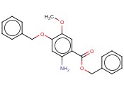 2-氨基-4-(<span class='lighter'>苄</span><span class='lighter'>氧基</span>)-5-<span class='lighter'>甲</span><span class='lighter'>氧基</span>苯甲酸<span class='lighter'>苄</span>酯
