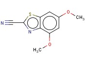 4,6-二甲氧基-2-氰基<span class='lighter'>苯</span><span class='lighter'>并</span><span class='lighter'>噻唑</span>
