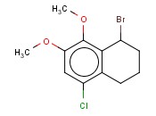 <span class='lighter'>1-BROMO-5-CHLORO-7,8-DIMETHOXY-1,2,3,4-TETRAHYDRONAPHTHALENE</span>