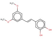(E)-3,5-二甲氧基-3’,4’-二羟基<span class='lighter'>苯乙烯</span>