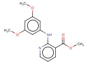 METHYL-2-(3,5-DIMETHOXYPHENYLAMINO) <span class='lighter'>NICOTINATE</span>