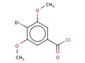 <span class='lighter'>4-BROMO-3,5-DIMETHOXYBENZOYL</span> <span class='lighter'>CHLORIDE</span>