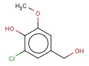 3-氯-4-羟基-5-<span class='lighter'>甲</span><span class='lighter'>氧基</span> <span class='lighter'>苯</span><span class='lighter'>甲醇</span>