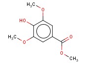 3,5-二<span class='lighter'>甲</span>氧基-4-<span class='lighter'>羟基</span><span class='lighter'>苯甲酸</span><span class='lighter'>甲</span><span class='lighter'>酯</span>