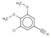 3-氯-4,5-二<span class='lighter'>甲</span>氧基<span class='lighter'>苯</span><span class='lighter'>甲</span><span class='lighter'>腈</span>